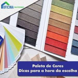 paleta de cores na decoração