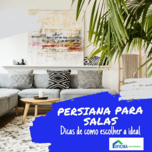 Dicas de persianas para salas